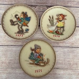 Set of 3 M.J. Hummel Plates
